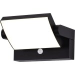 Applique, applique � d�tecteur cooper noir en metal mantra