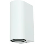 Applique d'extérieur aalborg blanche au design moderne en forme de cylindre up&down étanche ip44 2xgu10 ... Applique d'extérieur aalborg blanche au design moderne en forme de cylindre up&down étanche ip44 2xgu10 ...