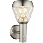 Applique d'ext�rieur en inox - h. 28, 8 cm