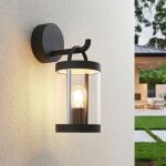 Lucande ? applique d'ext�rieur cassian en aluminium ? hublot moderne ip54 ? douille e27 pour ampoule ...