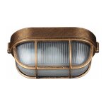 Applique d'extrieur lampe murale industrielle rtro lampe de bateau ovale hublot lampe, elliptique plafonnier ...