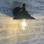 Applique ext�rieure london e27 rouille ip44