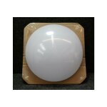 Applique hublot blanc rond  250x91mm led 13w 4000k 960lm 120 alim 230v standard ip44 ik03 surface circular ...