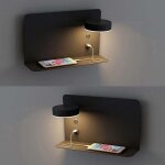 Applique led orientable 12w avec charge usb appliques murales 3 temp�rature de couleur rotation 330� ...