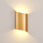 Applique murale blanche d'int�rieur, applique murale blanc chaud pour chambre, applique murale led, applique ...