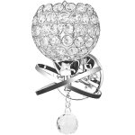 Applique murale en cristal moderne lampe murale d'intrieur applique murale nordique pour chambre  coucher, ...