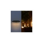 Silamp - applique murale double noire led 12w ip54 orientable ovale - blanc neutre 4000k - 5500k Silamp - applique murale double noire led 12w ip54 orientable ovale - blanc neutre 4000k - 5500k