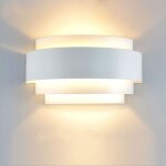 Applique murale e27 lampe murale chambre couloir chevet applique murale blanche escaliers fer art applique ...