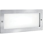 Aric - applique murale encastr�e modele 300 - e27 - inox 5270