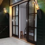 Applique murale d'ext�rieur en acier inoxydable jardin lupfer applique murale fum�e torche ext�rieur, ...