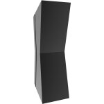 Applique murale ext�rieure filaire ip65 (500lm 3000k) - noire - voltman