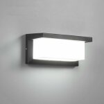 Applique murale extrieure moderne led 12w tanche ip65 anthracite en aluminium clairage dcoration ...
