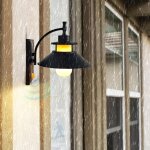 Applique murale ext�rieure r�tro � led avec d�tecteur de mouvement, id�ale pour les jardins, terrasses ...