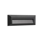 Applique murale hill extérieure balisage noire 3, 5w ip65 température de couleur: blanc chaud 3000k Applique murale hill extérieure balisage noire 3, 5w ip65 température de couleur: blanc chaud 3000k