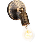 Wottes - applique murale industrielle vintage salon cuisine chambre e27 lampe murale fer forg�