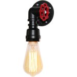 Applique murale rétro lamp murale fer forgé pipe eau luminaire murale créative nostalgique couleur noir ... Applique murale rétro lamp murale fer forgé pipe eau luminaire murale créative nostalgique couleur noir ...