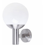 Applique murale applique murale lampe boule lampe d'ext�rieur �clairage d'entr�e smart led acier inoxydable, ...