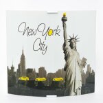 Applique murale lampe intrieur en verre new york compatible led e27