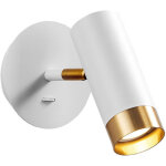 Applique murale / lampe de lecture de style industriel r�tro, applique murale led e27 5w r�glable avec ...