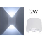 Vurahome - applique murale led en aluminium applique murale lumineuse ascendante et descendante interieur ...