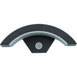 Applique murale led ext�rieur avec d�tecteur de mouvement, 24w moderne �clairage mural ext�rieur ip65 ...