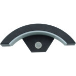 Applique murale led ext�rieur avec d�tecteur de mouvement, 24w moderne �clairage mural ext�rieur ip65 ...