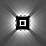 Applique murale led extrieur intrieur applique murale 18w tanche ip65 applique murale noir clairage ...
