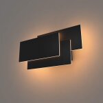 Applique murale led interieur 24w lampe murale moderne simple applique murale blanc chaud 3 en 1 pour ...