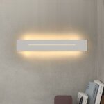 Applique murale led moderne intrieur lampe de couloir longueur 3000k blanc chaud clairage mural pour ...