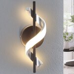Applique murale led int�rieure - design moderne lampe de couloir chambre � coucher 3000k blanc chaud ...