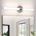 Applique murale led miroir lumi�re salle de bain - 8w lampe de salle de bain mur 60cm lampe de salle ...