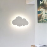 Applique murale - lumi�re nuageuse - pour int�rieur - moderne - abat - jour en acrylique avec lampes ...