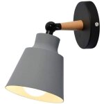 Applique murale moderne en bois lampe murale rtro applique murale minimaliste pour chambre  coucher, ...