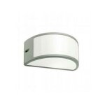 Applique murale ouverte demi - lune ligne ombe big e27 pour ext�rieur ip54 aluminium couleur 473 / 72 ...