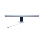 Silamp - applique murale salle de bain aluminium 6w ip44 - blanc froid 6000k - 8000k