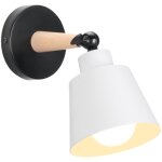 Applique murale vintage industrielle plafonnier luminaire e27 en m�tal r�glable lampe murale interieur ...