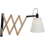Sienna lighting - sienna dion applique murale dome noir mat, bois blanc, métal, abat - jour tissu solide ... Sienna lighting - sienna dion applique murale dome noir mat, bois blanc, métal, abat - jour tissu solide ...