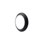 Applique ou plafonnier avec capteur fumagalli berta e27 - noir Applique ou plafonnier avec capteur fumagalli berta e27 - noir