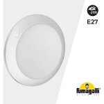 Applique ou plafonnier d'extrieur tanche fumagalli berta e27 - blanc
