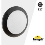Applique ou plafonnier d'extrieur tanche fumagalli berta e27 - noir