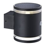 Applique solaire pablo noir avec d�tecteur de mouvements ip44