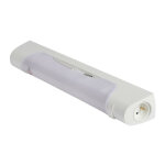 Applique d'�clairage salle de bains prismaline - iinterrupteur et prise de courant - sarlam