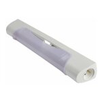 Applique standard 470mm ip21 et ik04 prismaline � �quiper de lampe linolite s19 avec prise 2p + t (189 ...