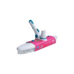 Brosse de parois et fond piscine - aspirante avec connecteur tuyau flottant 38mm - grande largeur