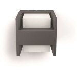 Arbour applique murale ext�rieure led 2x4. 5w, 2700k, 13x13x13, anthracite - philips