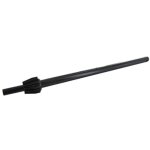 Arbre de direction adaptable pour tracteur tondeuse ayp, husqvarna - l: 385mm - pignon 12 dents - remplace ...