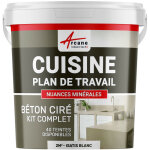Arcane industries - b�ton cir� cuisine, plan de travail, cr�dence, �vier sol et mur rev�tement mural ...