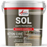 Arcane industries - bton cir sol en kit, primaire et vernis de finition inclus - 2 m (en 2 couches) ...