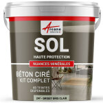 Arcane industries - bton cir sol en kit, primaire et vernis de finition inclus - 2 m (en 2 couches) ...