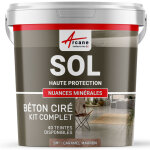 Arcane industries - béton ciré sol en kit, primaire et vernis de finition inclus - 5 m² (en 2 couches) ... Arcane industries - béton ciré sol en kit, primaire et vernis de finition inclus - 5 m² (en 2 couches) ...